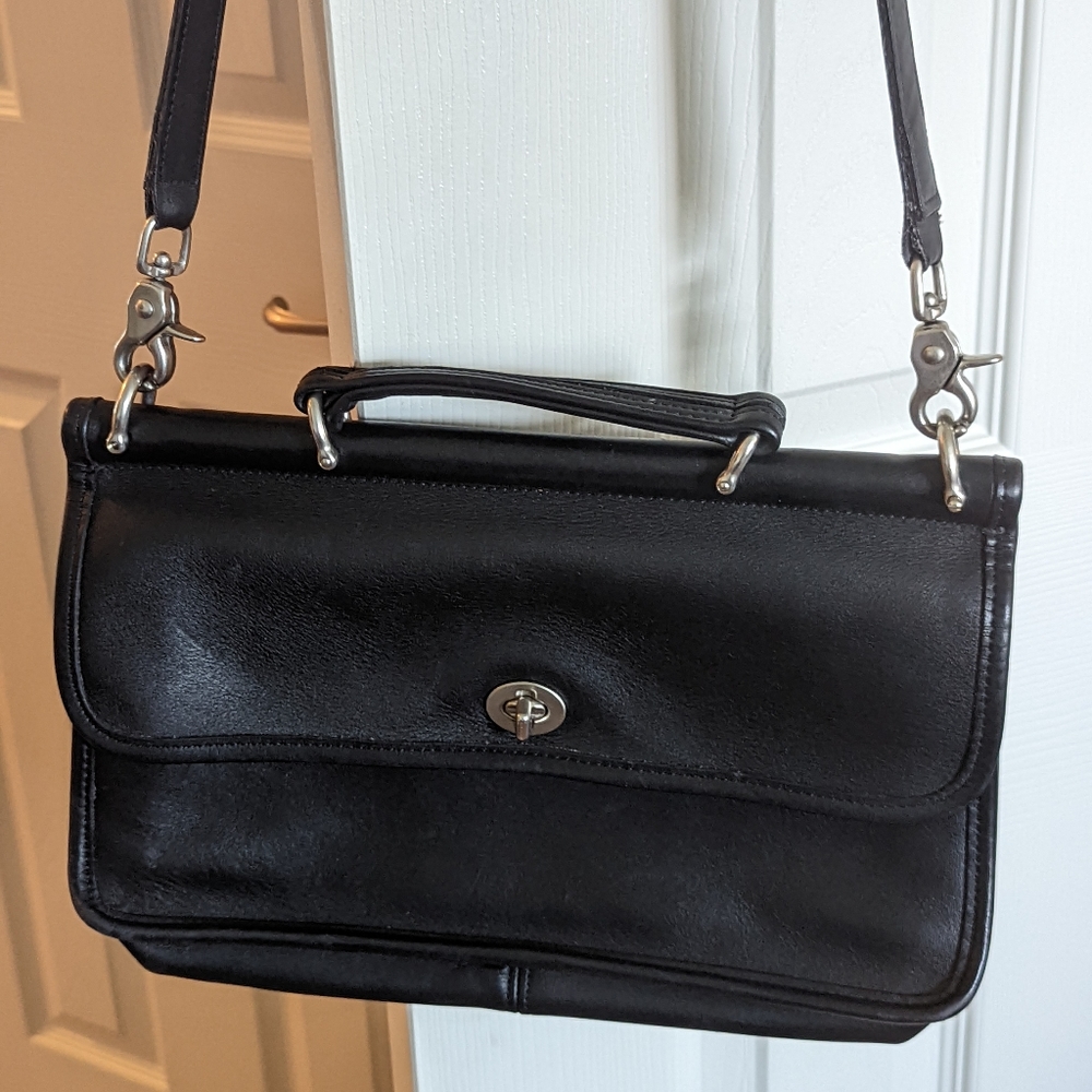 Coach Black Vintage Willis bag